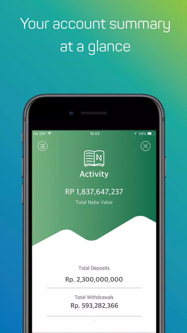 Nebo - Investing Made Easy سکرین شاٹس